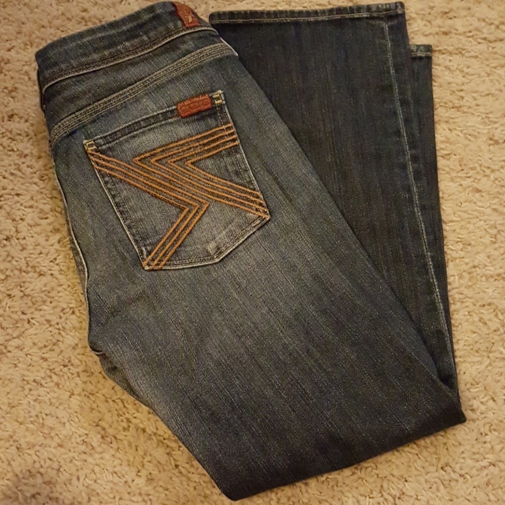 Seven For All Mankind Crop Flynt Jeans